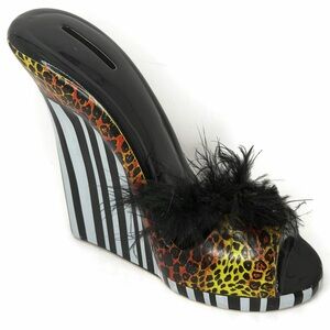Stylish Wedge Shoe Ceramic Bank